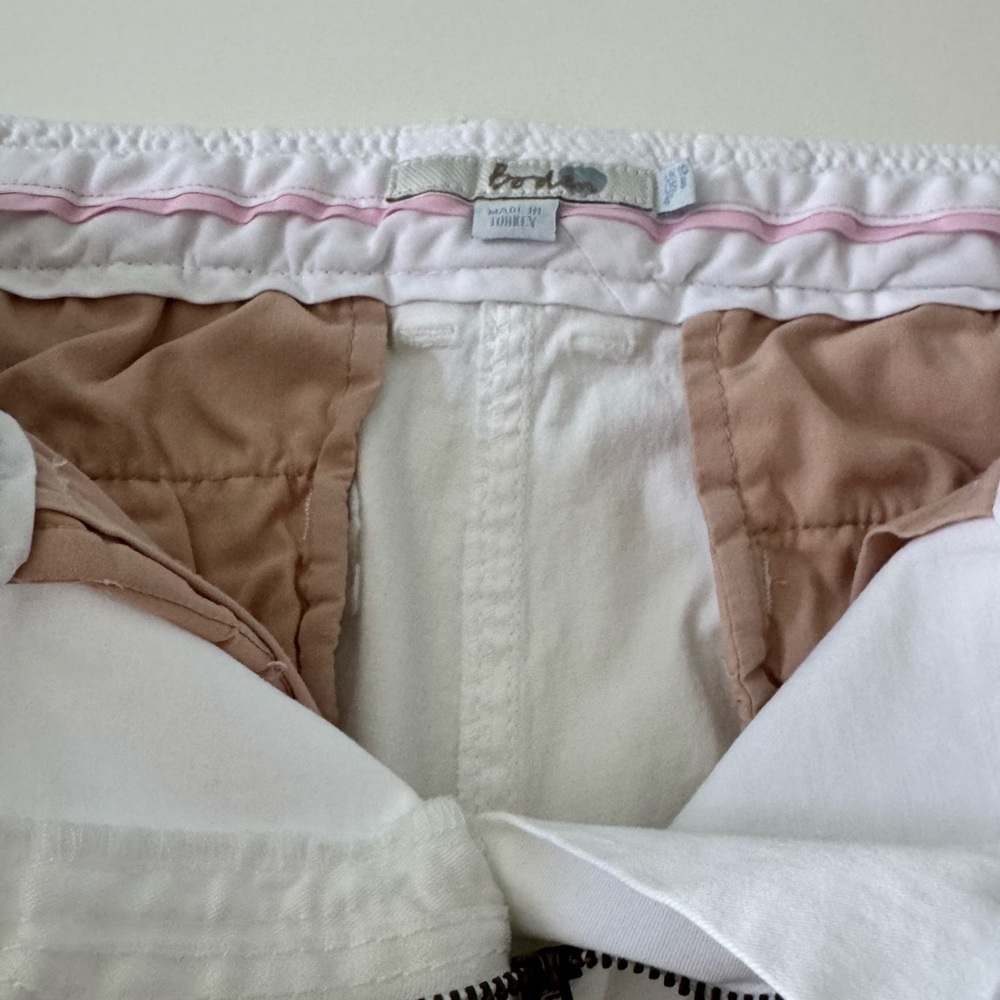 Boden White Cotton Chino Shorts - Picture 6 of 11